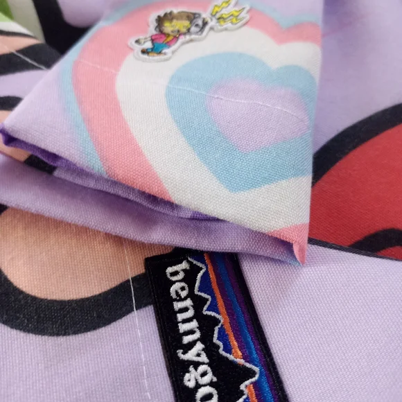 Vintage 2000 Power Puff Girls Custom Reworked Bennygonia Shorts UNISEX - Picture 5 of 8